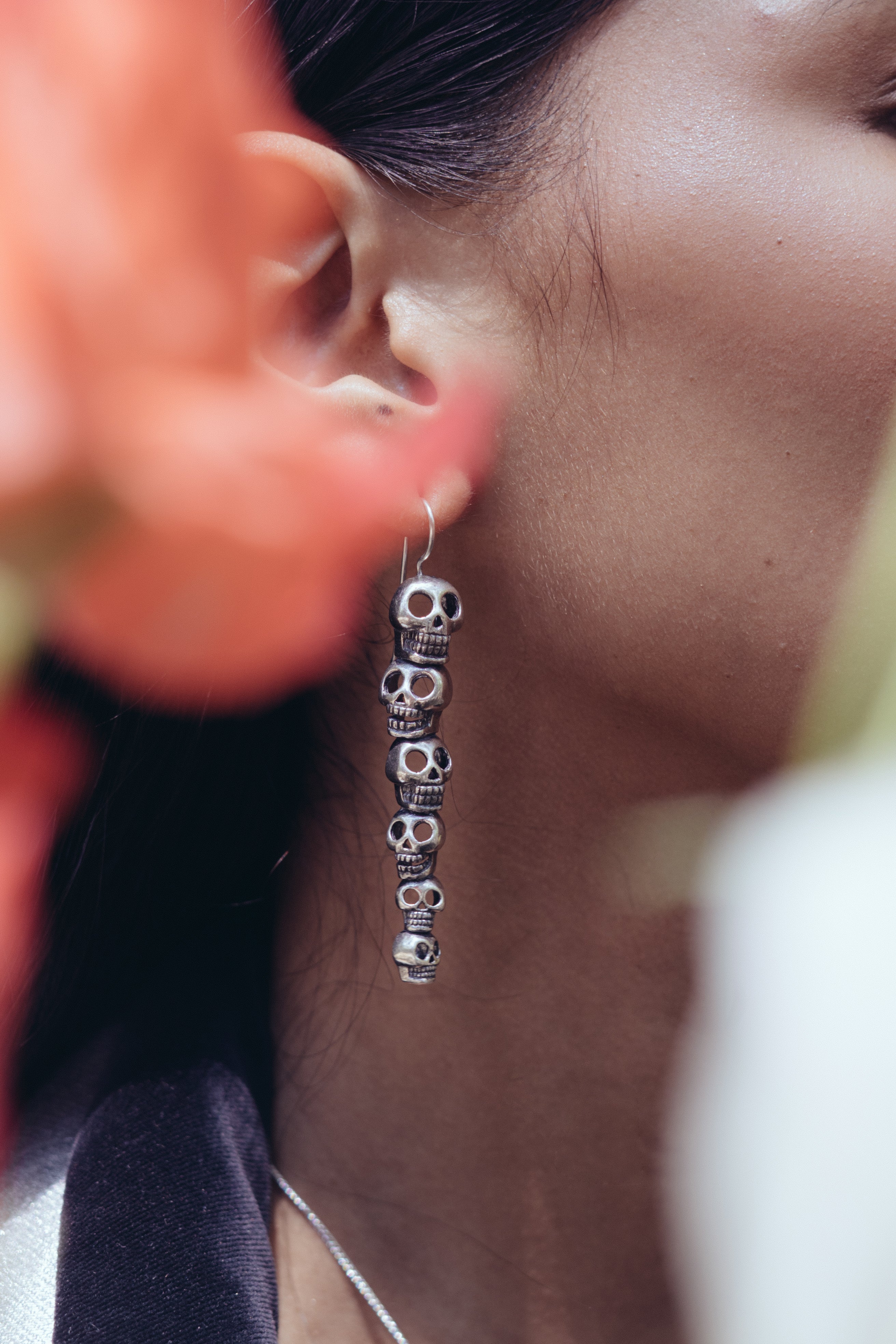Aretes Cráneos de Luna