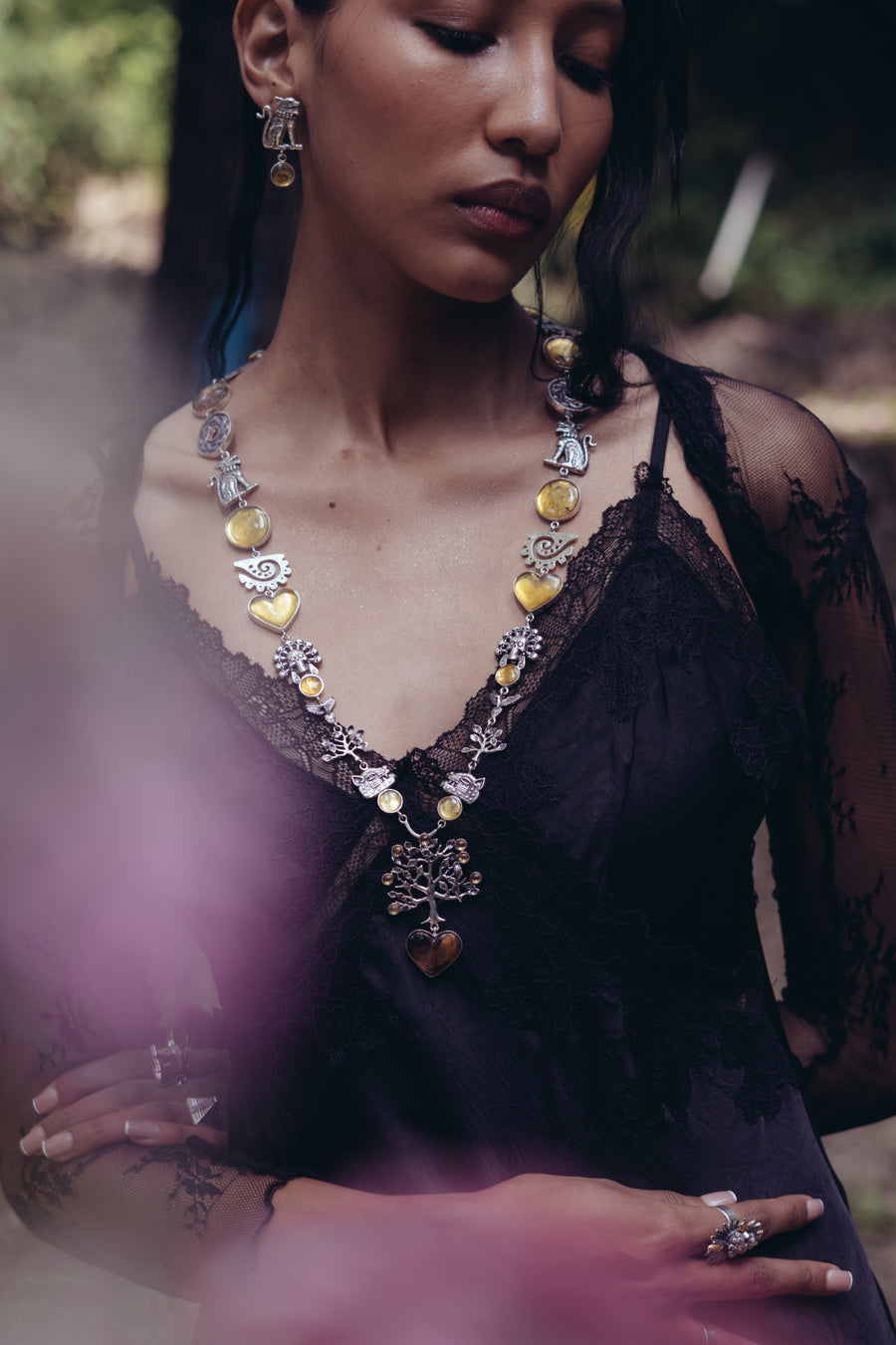 Aretes Compañero del Sol
