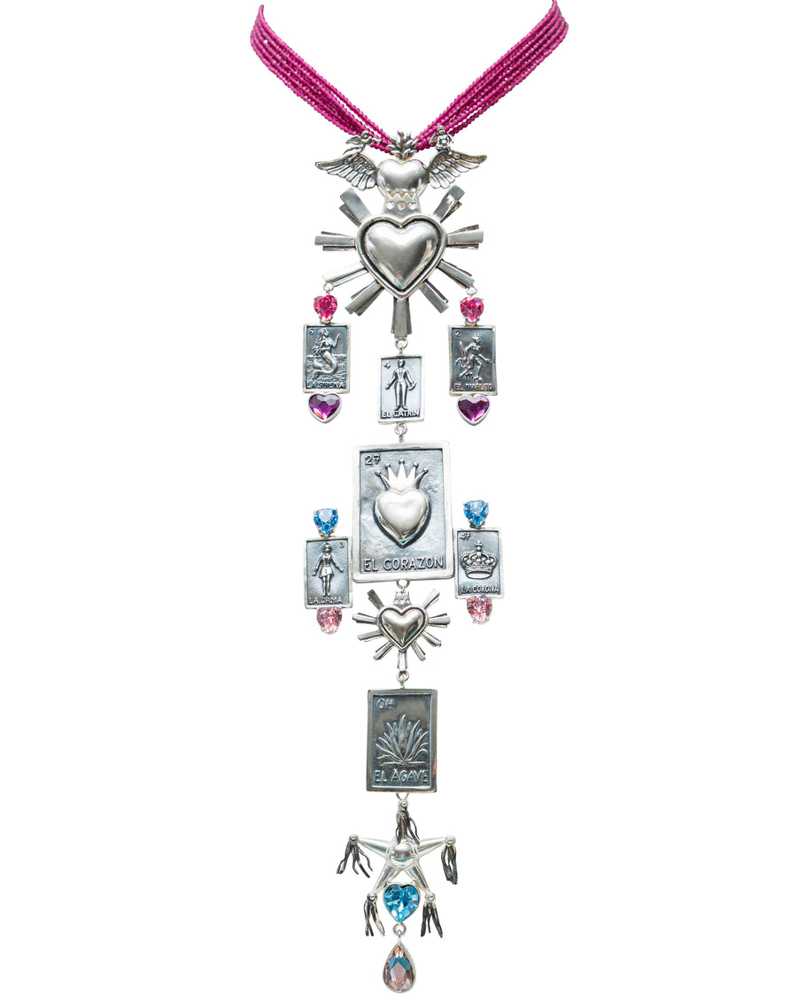 Collar Turrón Rosa de Guadalajara