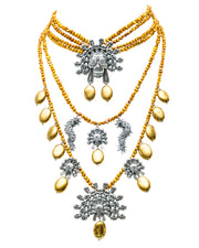 Collar Granos Dorados