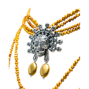 Collar Granos Dorados
