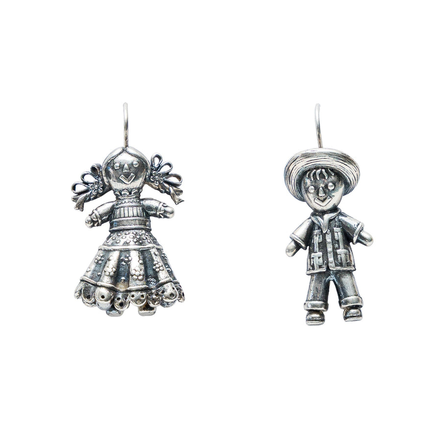 Aretes Mi Niña y Mi Niño