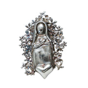 Anillo Virgen con Flores