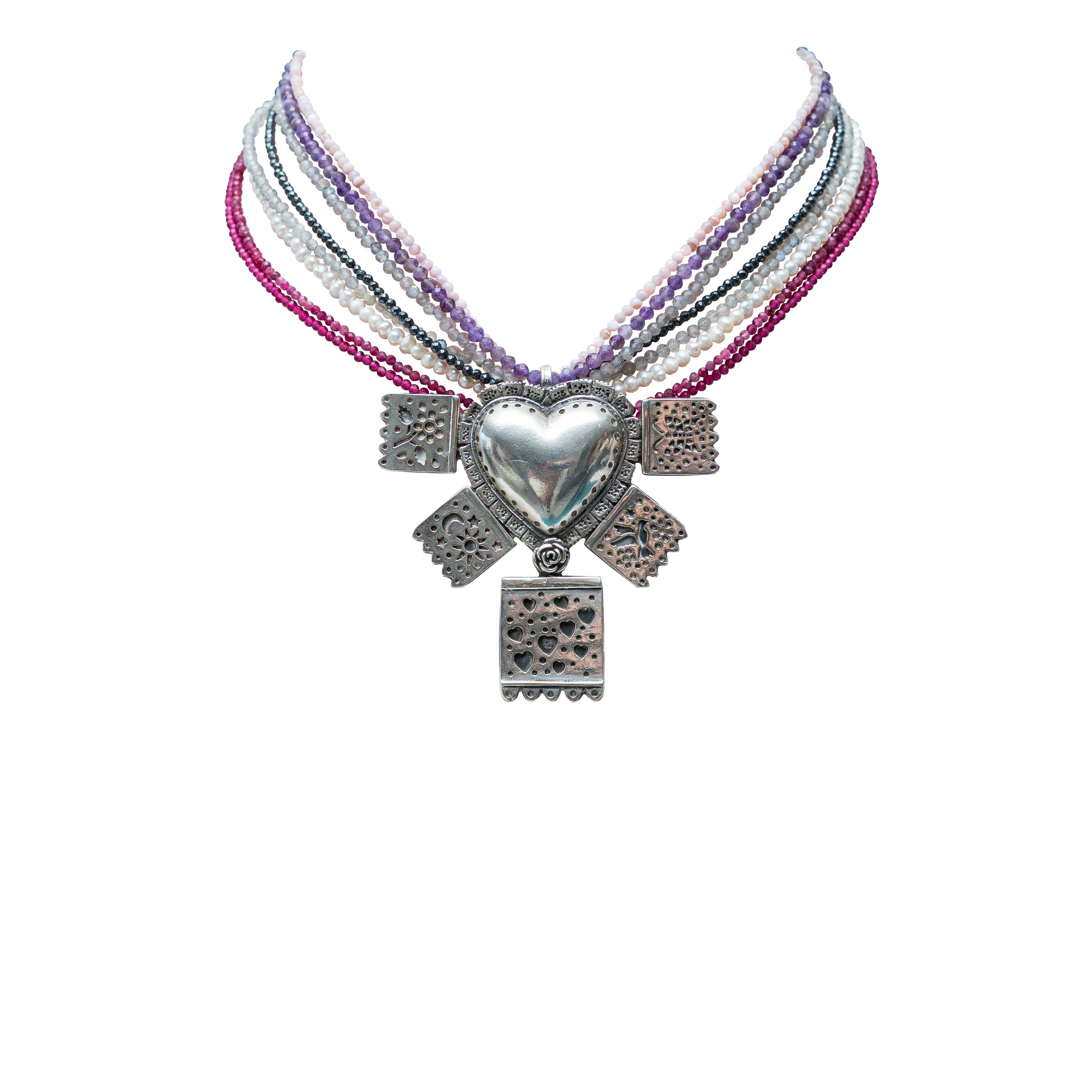 Collar Fiesta del Corazón