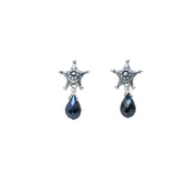 Aretes Pequeña Piñata Hematita