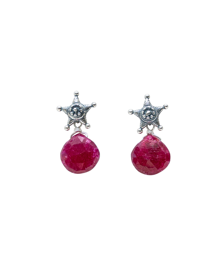 Aretes Pequeña Piñata Rubí