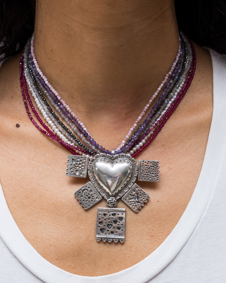 Collar Fiesta del Corazón