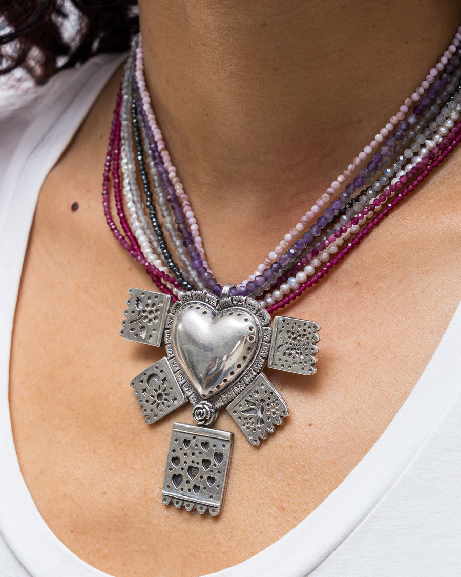 Collar Fiesta del Corazón