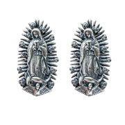 Aretes Virgen de Guadalupe Mediana