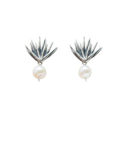 Aretes Agave Blanco