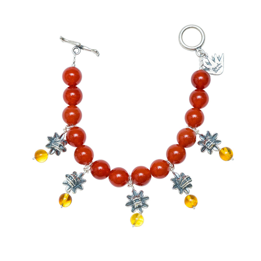 Pulsera Quetzalcóatl Dorado