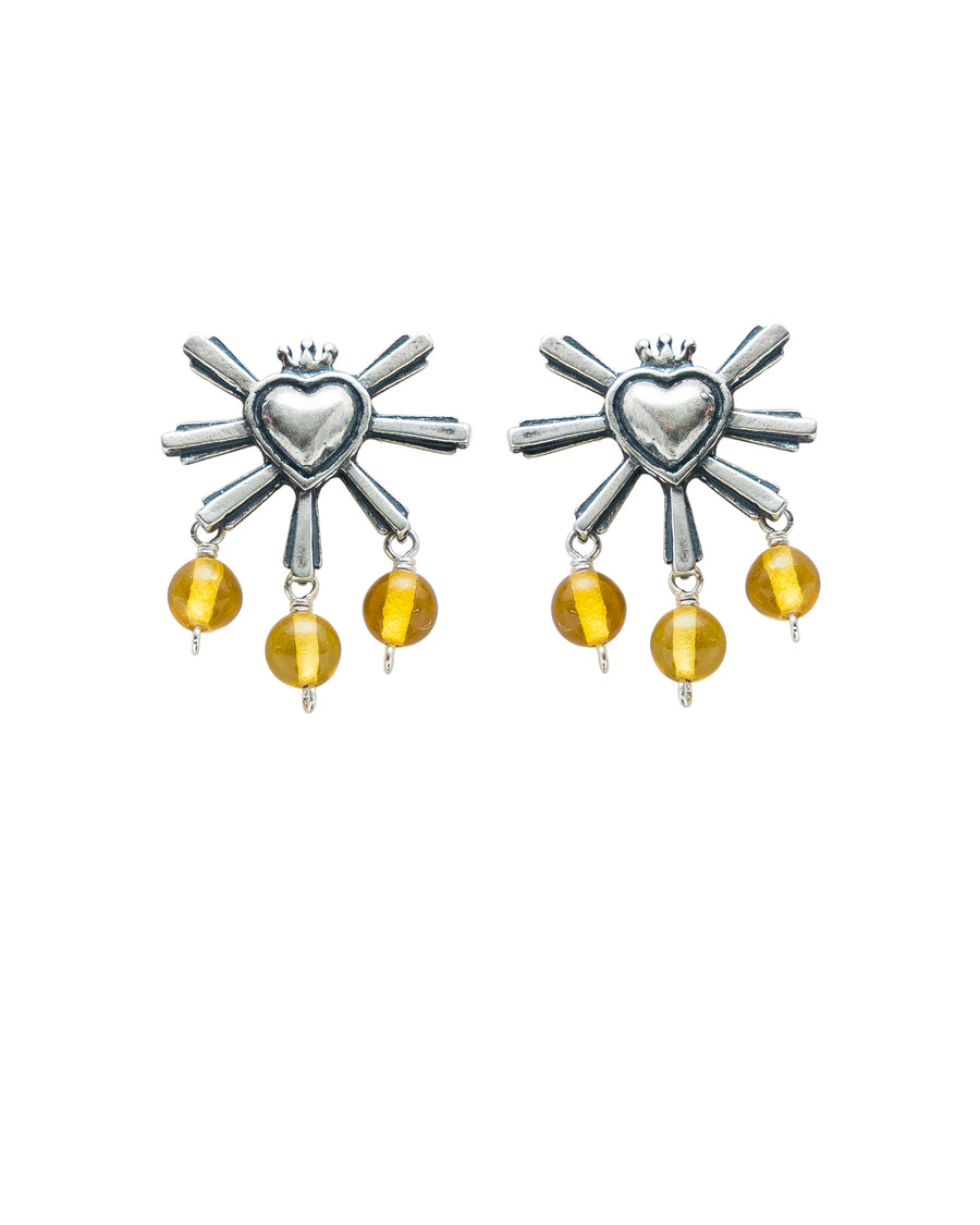 Aretes Corazón de Miel