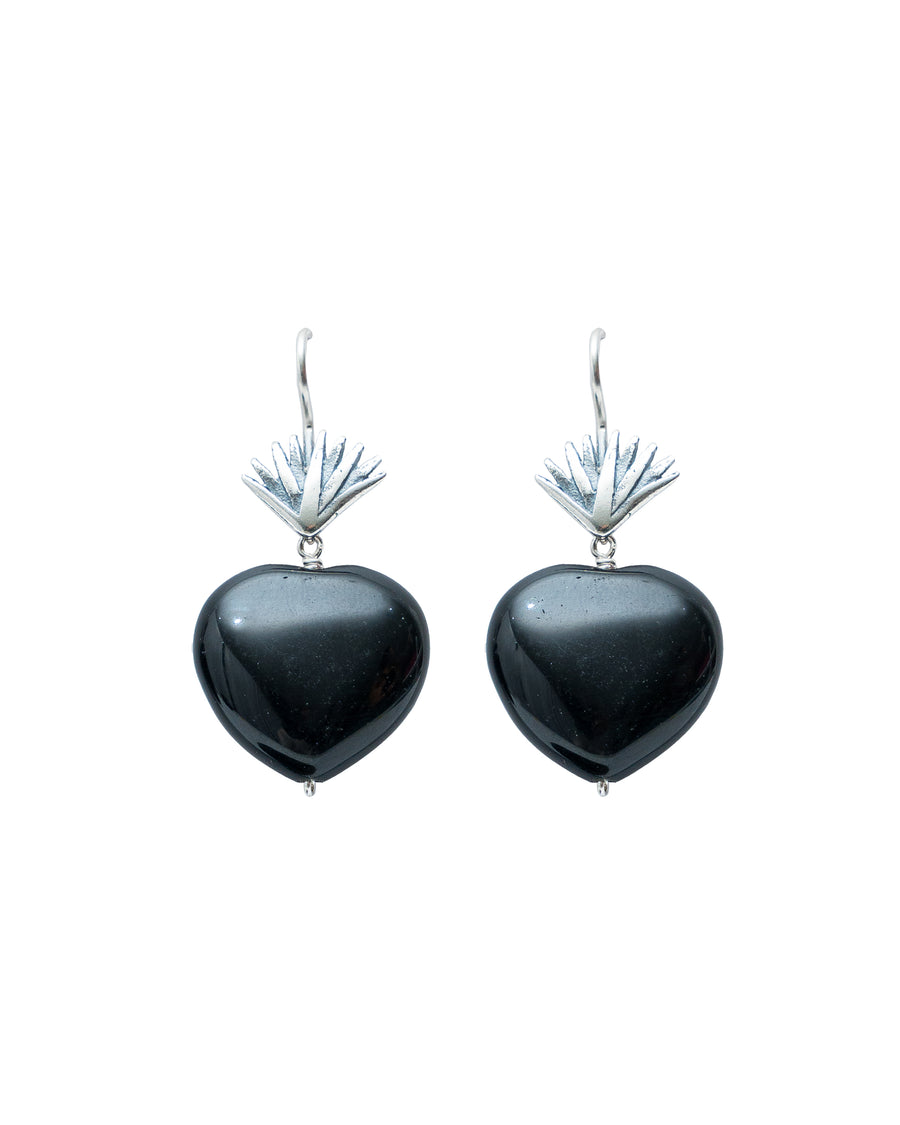 Aretes Corazón de Agave