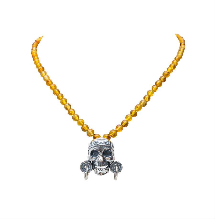 Collar Guerrero de ámbar