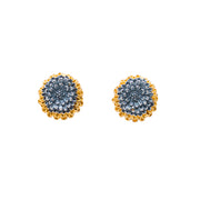 Aretes Cempasúchil Dorado