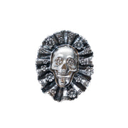 Anillo Calaca Tehuana
