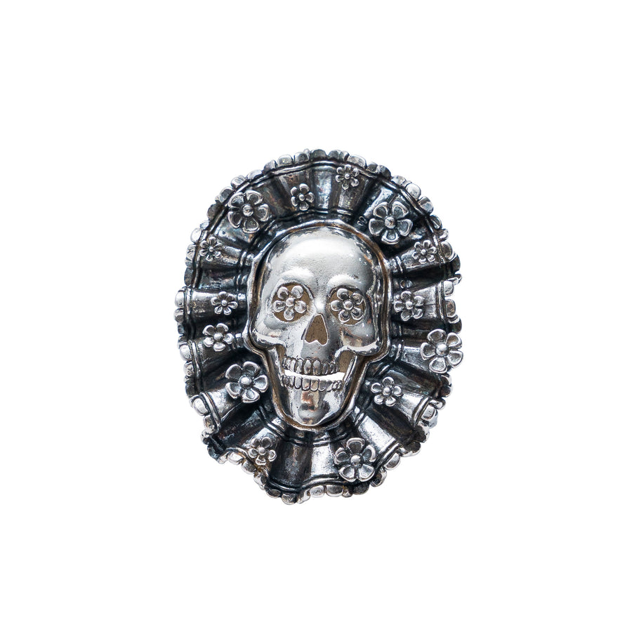 Anillo Calaca Tehuana