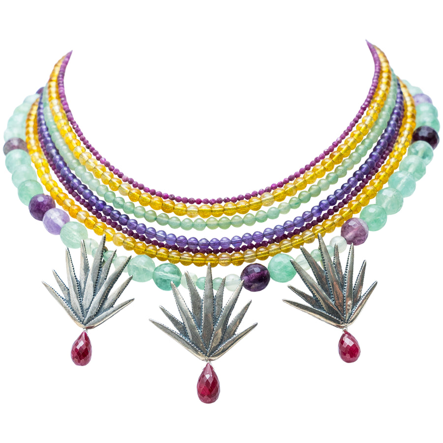 Collar Atardecer Bonito