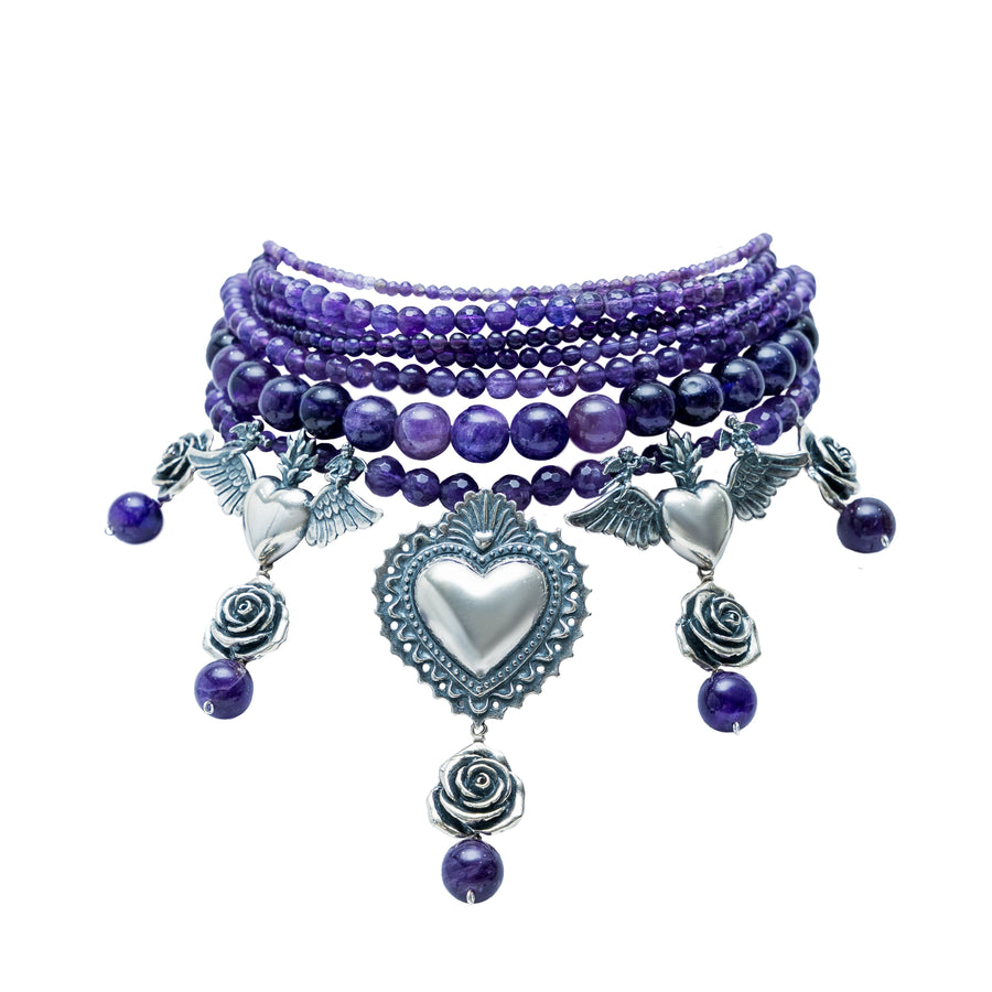 Gargantilla Promesa Violeta