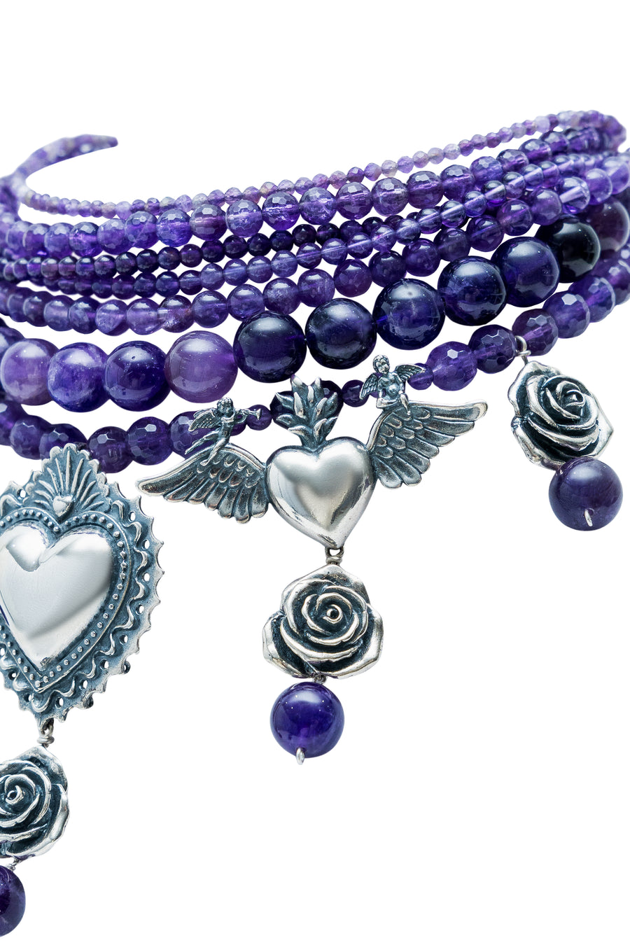 Gargantilla Promesa Violeta