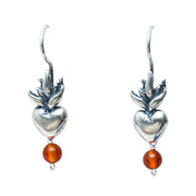 Aretes Corazón de Fuego