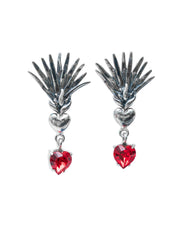 Aretes Agave en Llamas