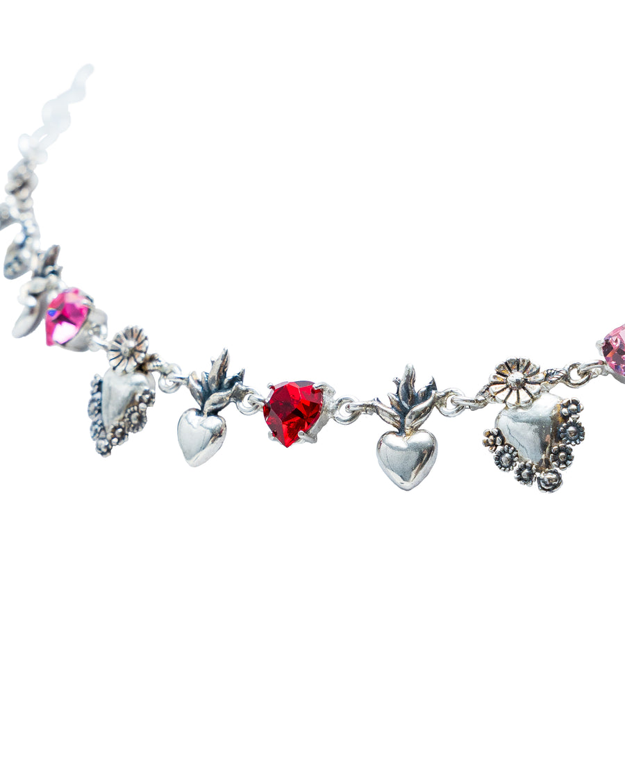 Gargantilla Corazón Rosa