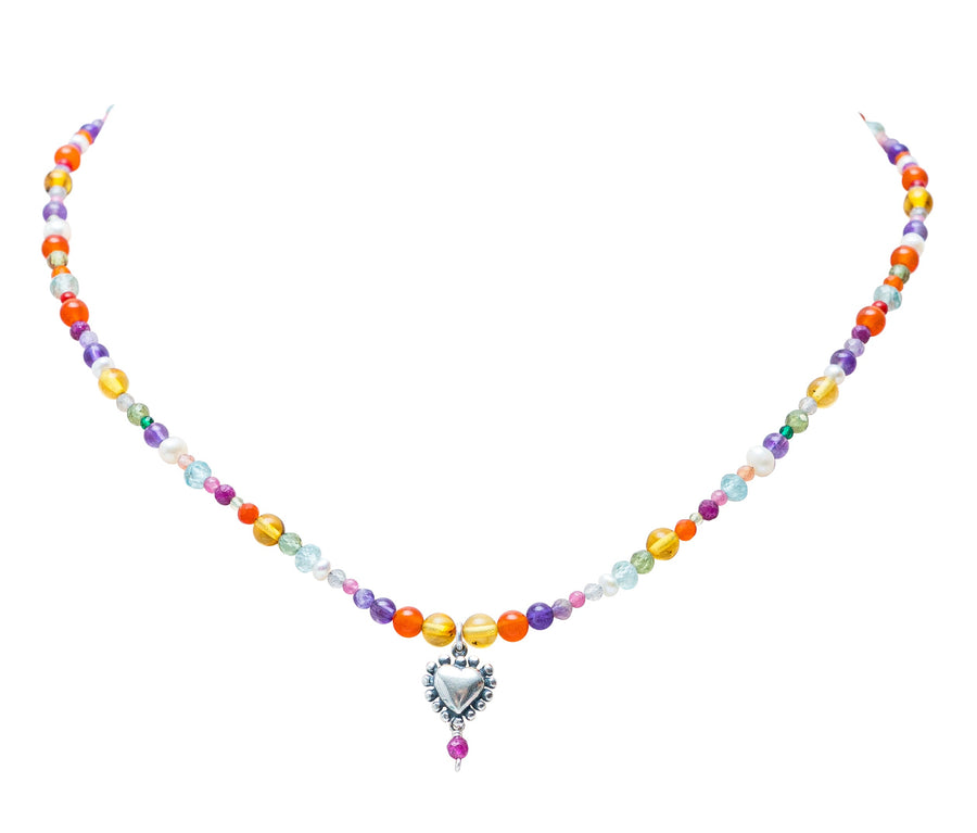 Collar Confeti Corazón