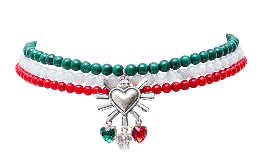 Choker Latido Tricolor