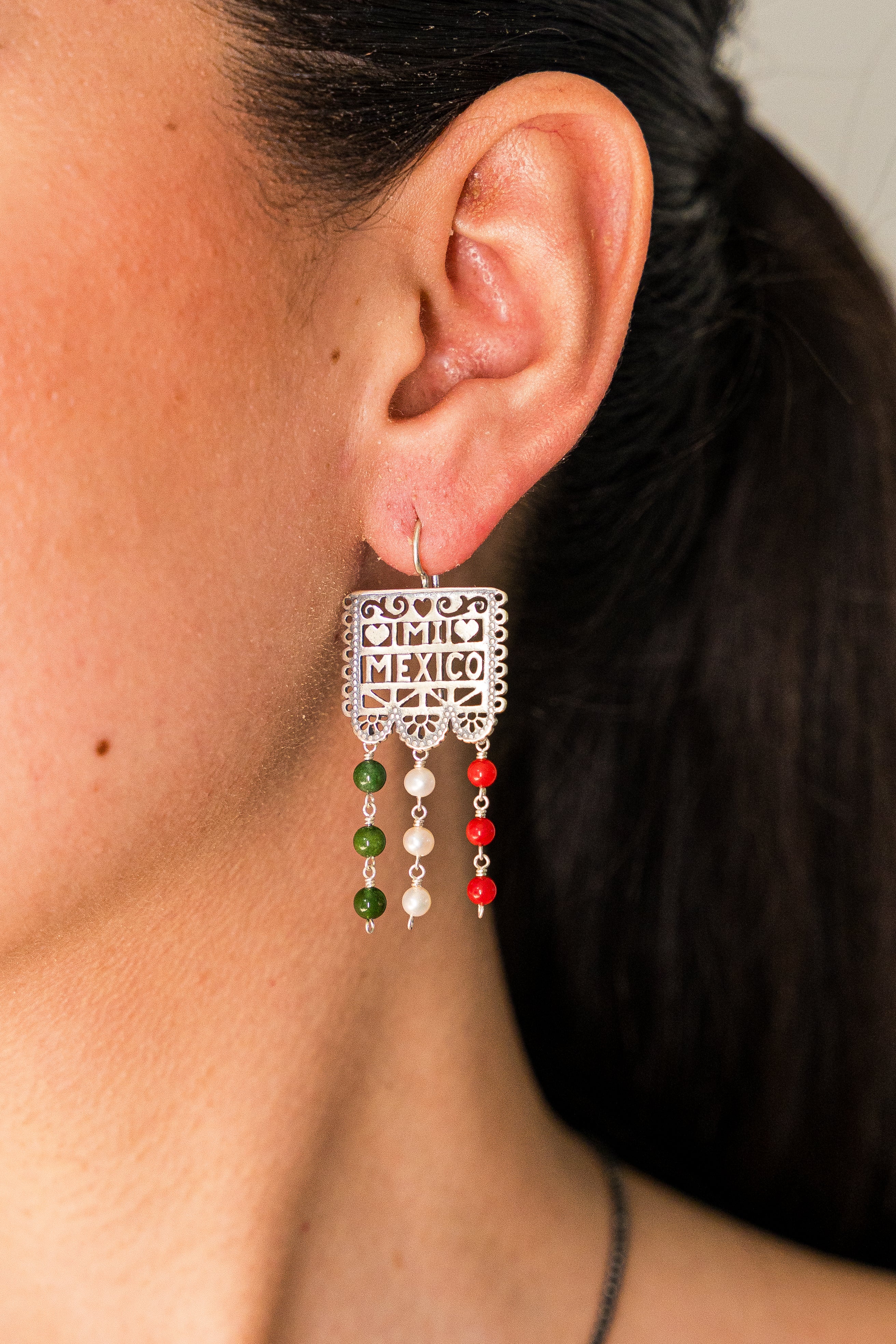 Aretes orgullo Mexicano