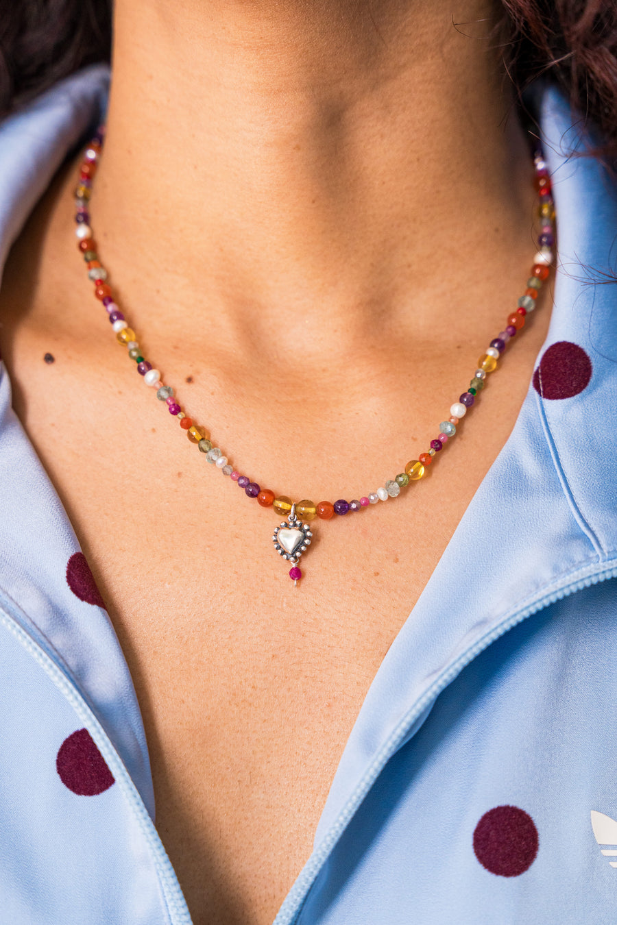 Collar Confeti Corazón