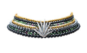 Collar Ojitos Negros