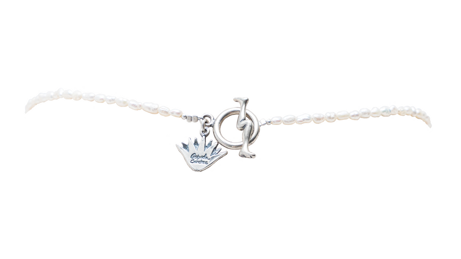 Collar Agavito entre Perlas
