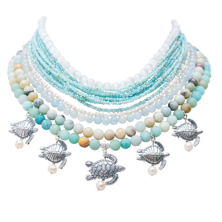Collar Agua Turquesa