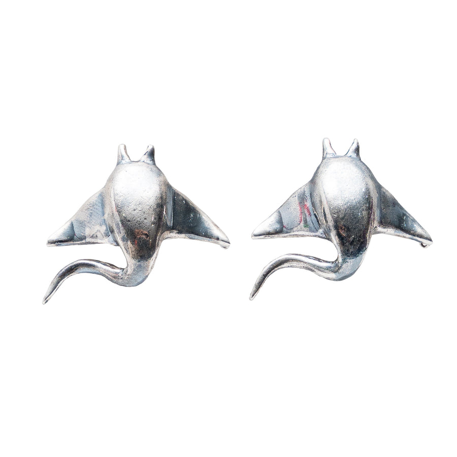 Aretes Mantarraya