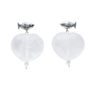 Aretes Corazón de Sal