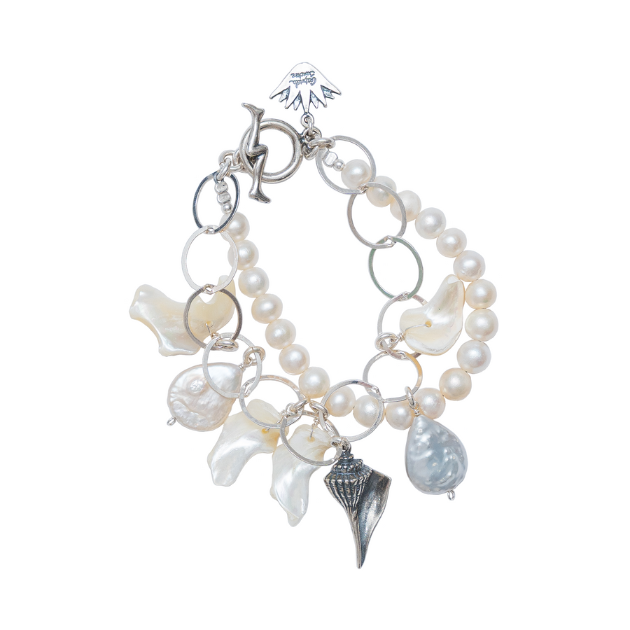 Pulsera Perla Caracola