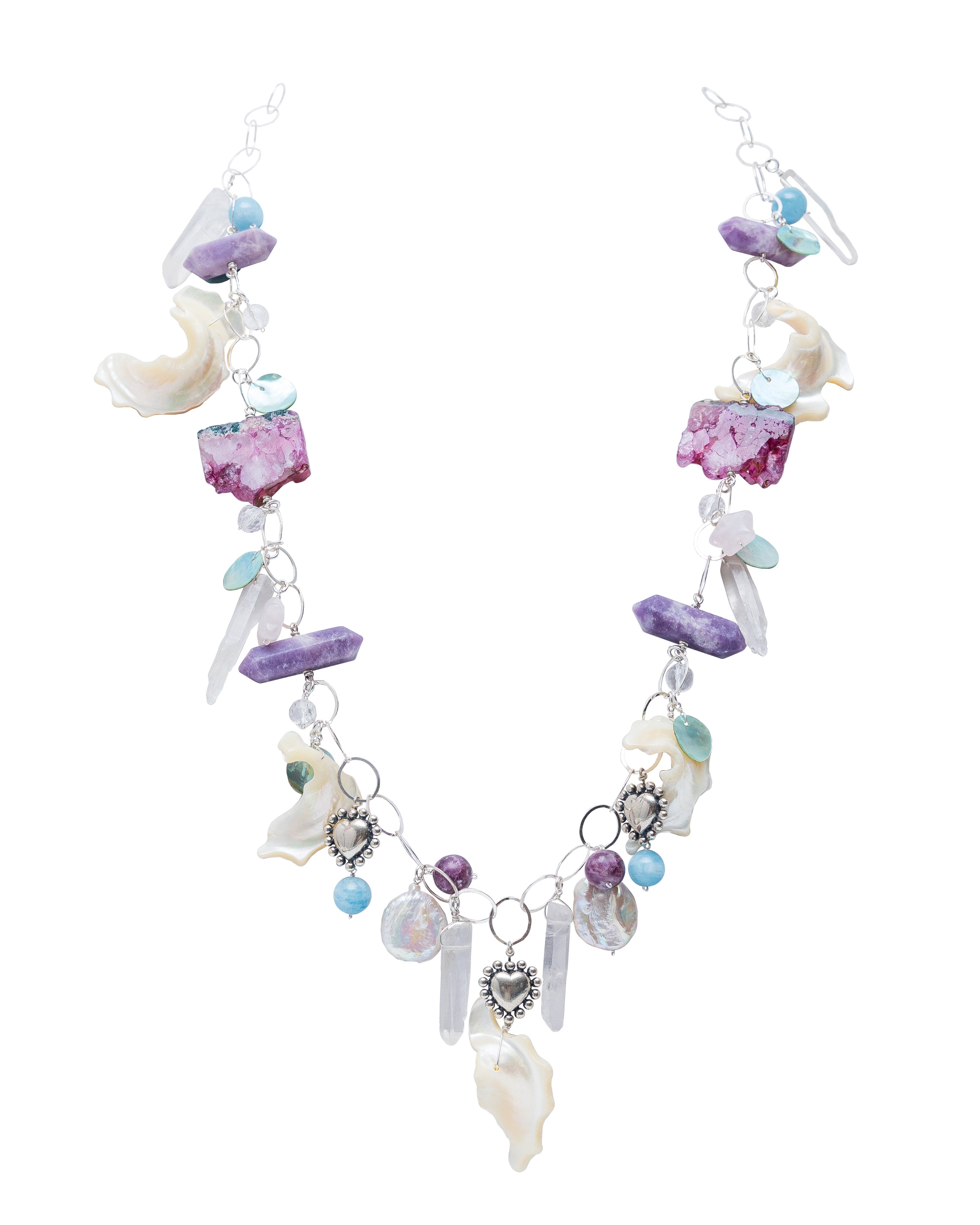 Collar Laguna Rosa