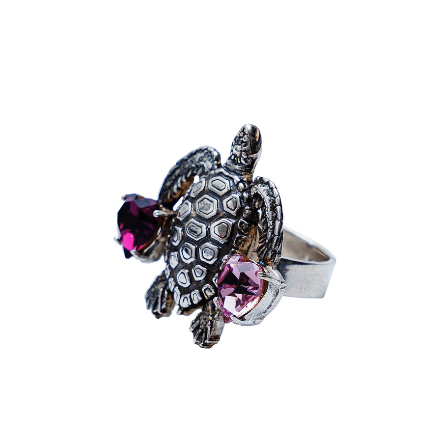 Anillo Tortuga Lila