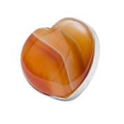 Anillo Corazón Terracota