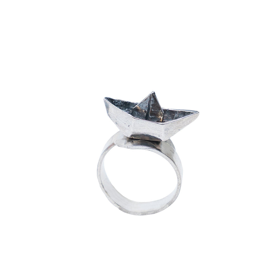 Anillo Barquito de Papel