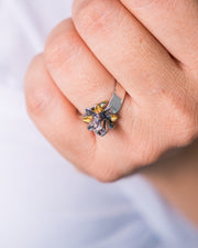Anillo Kukulcán Flor de Viento
