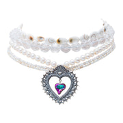Choker Bordado entre Conchas