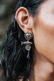 Aretes Amuleto de Amor