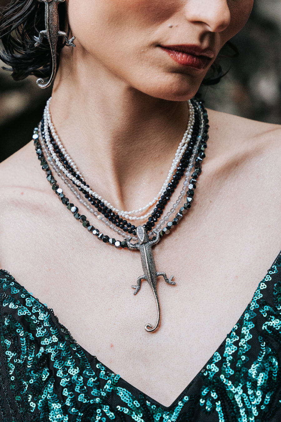 Collar Camaleón de Luna