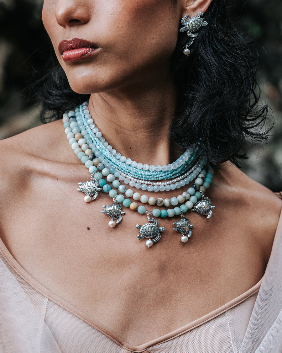 Collar Agua Turquesa