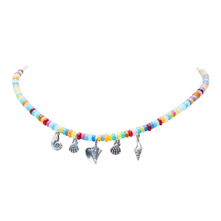 Collar Caracoles Multicolor