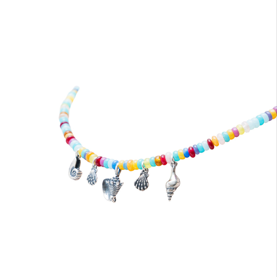 Collar Caracoles Multicolor