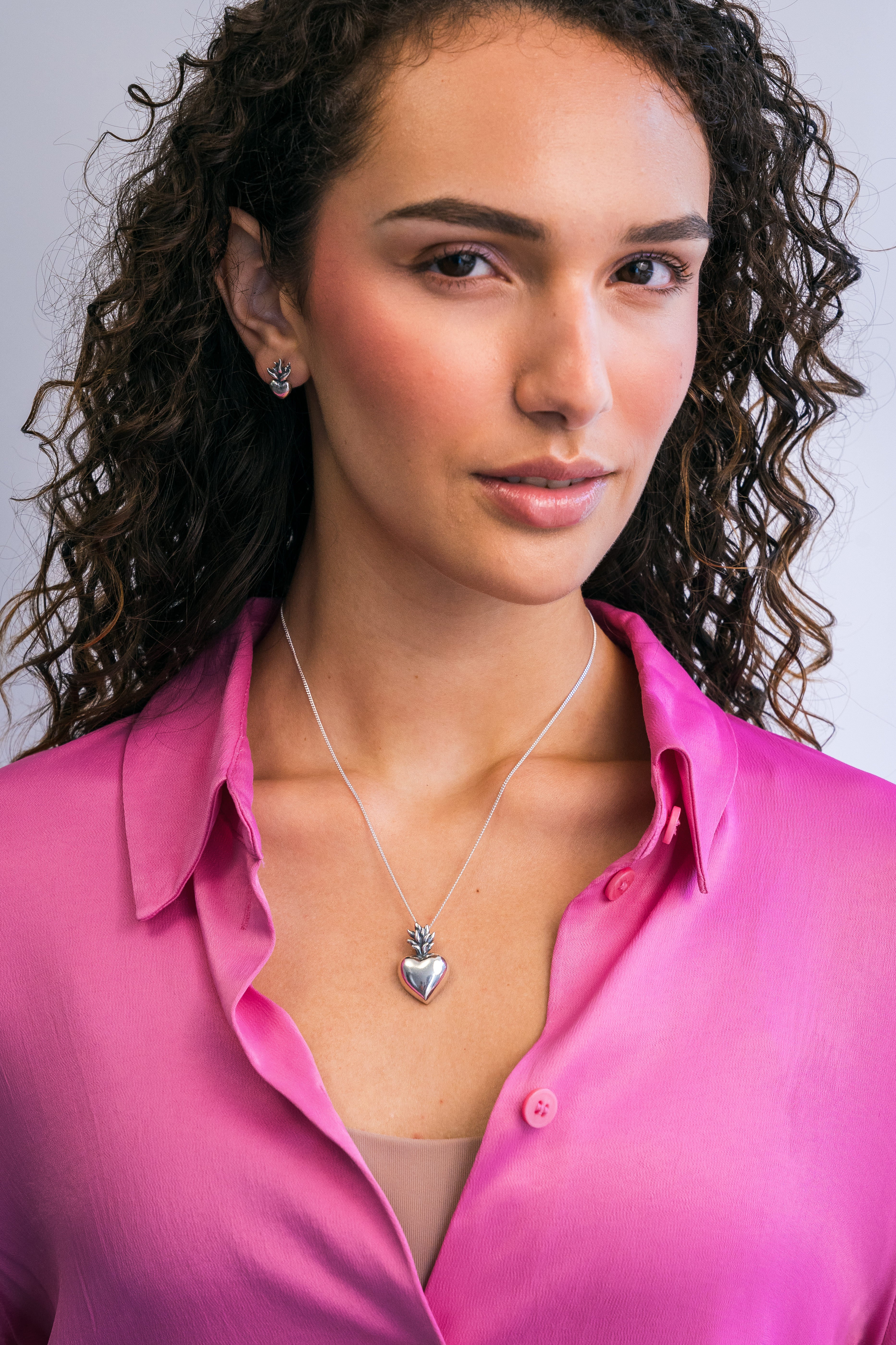 Set Corazones con Flama