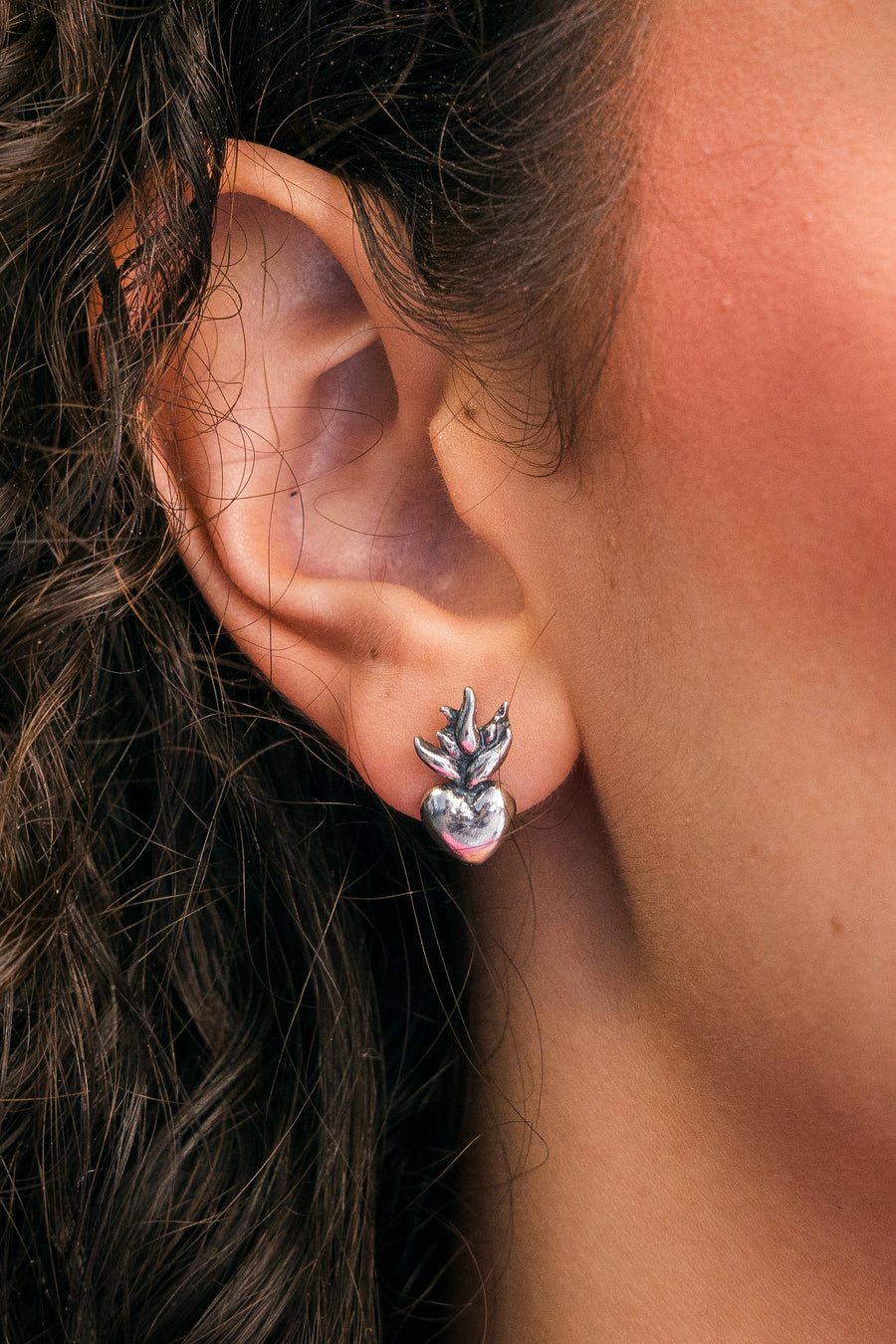 Set Corazones con Flama